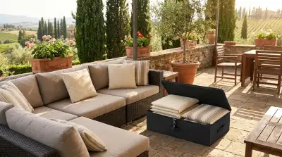 Cura e Manutenzione Box Portacuscini