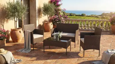 Eleganza e Comfort: Scegliere il Set in Rattan Ideale