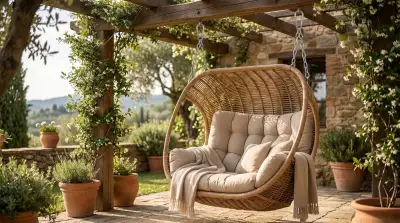 Poltrona Sospesa: L'Oasi di Relax Perfetta