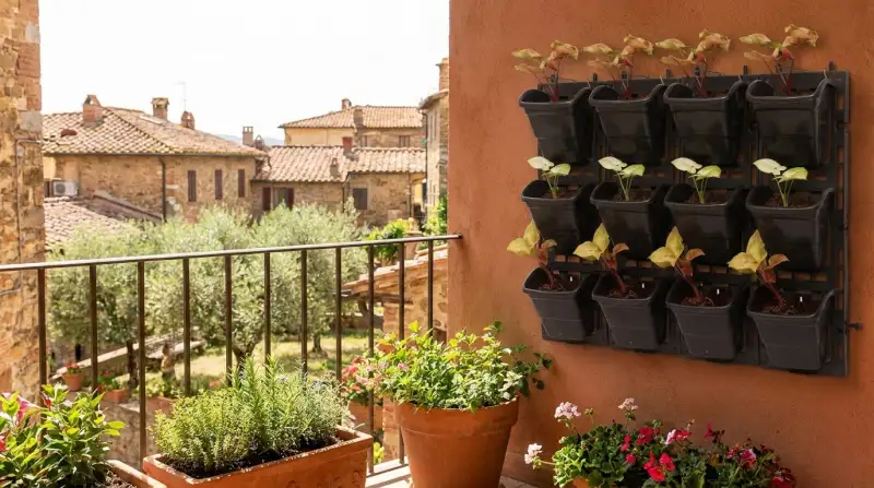 Giardino Verticale: Trasforma il Tuo Balcone