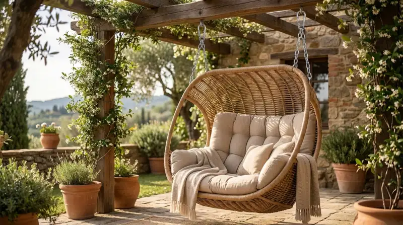 Poltrona Sospesa: L'Oasi di Relax Perfetta